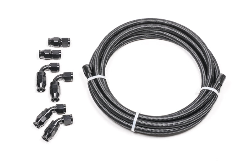 Radium Engineering 6AN Universal PTFE Hose Kit - Black Carbon - Burkken Auto Parts