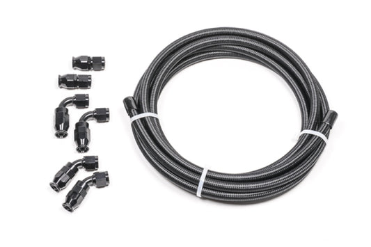 Radium Engineering 6AN Universal PTFE Hose Kit - Black Carbon - Burkken Auto Parts