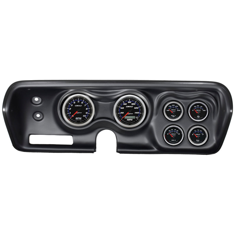 Autometer Cobalt 71-74 Charger/ GTX/ Road Runner Dash Kit 6pc Tach/MPH/Fuel/Oil/WTMP/Volt - Burkken Auto Parts