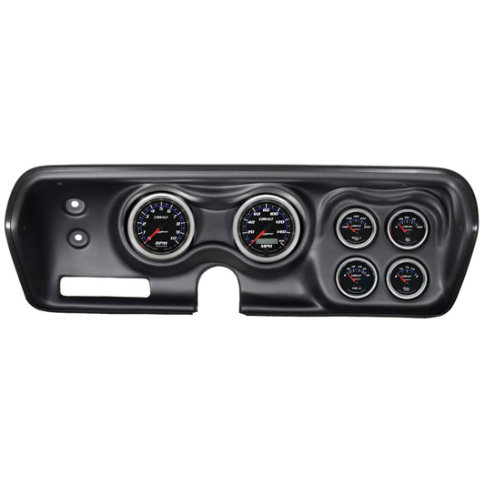 Autometer Cobalt 71-74 Charger/ GTX/ Road Runner Dash Kit 6pc Tach/MPH/Fuel/Oil/WTMP/Volt - Burkken Auto Parts