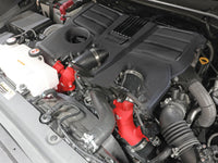 aFe 2022 Toyota Land Cruiser (J300) V6-3.5L (tt) BladeRunner 2.5in Aluminum Hot Charge Pipe - Red - Burkken Auto Parts