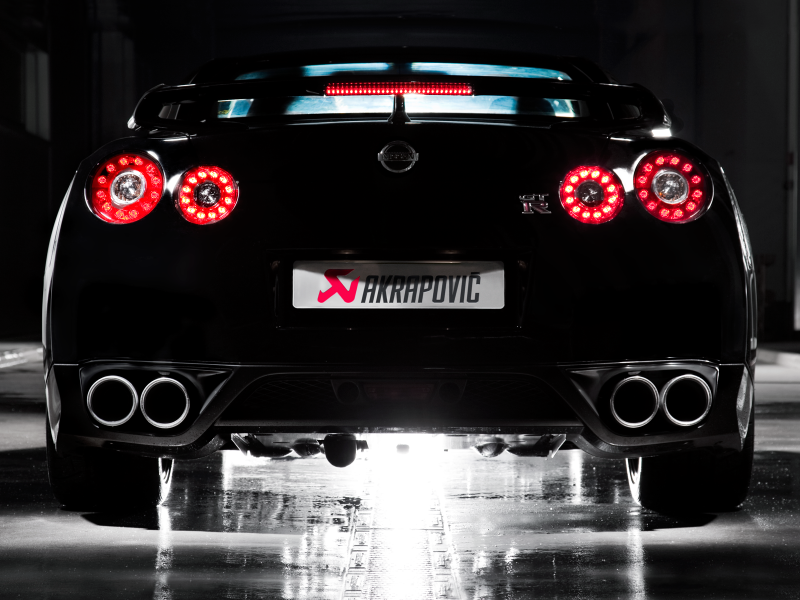 Akrapovic 08-17 Nissan GT-R Evolution Line Cat Back (Titanium) (Req. Tips) - Burkken Auto Parts