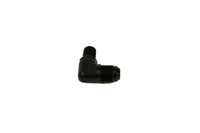 Aeromotive Fitting Elbow 1/4in-MNPT to AN-08 90-Deg Black - Burkken Auto Parts