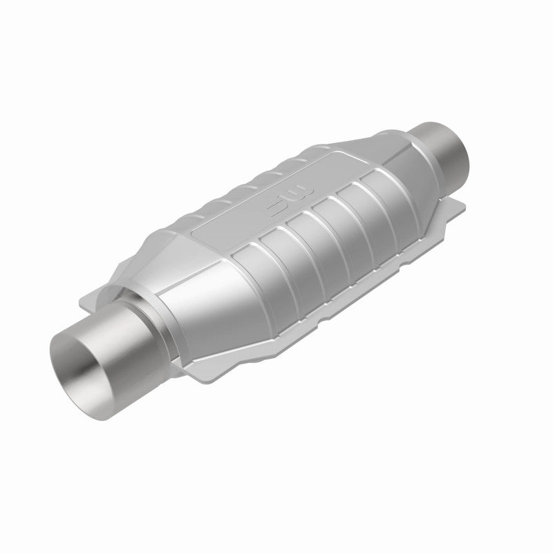 MagnaFlow Conv Univ 2.5in ID Inlet/Outlet Center/Center Oval Rear - Burkken Auto Parts