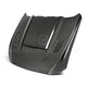 Anderson Composites 2018-2019 Ford Mustang Ram Air Double Sided Carbon Fiber Hood - Burkken Auto Parts