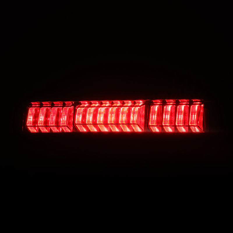 AlphaRex 16-23 Toyota Tacoma LUXX-Series LED 3rd Brake Light Black Smoke - Burkken Auto Parts