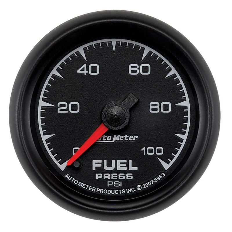 Autometer ES 52mm 0-100 PSI Fuel Pressure Gauge - Burkken Auto Parts