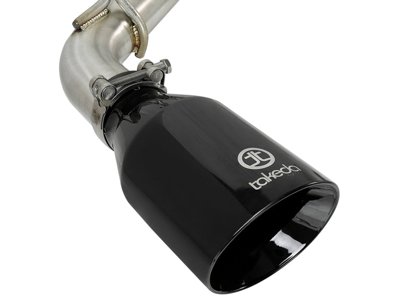 aFe POWER Takeda 2.5in 304 SS CB Exhaust w/ Black Tips 17-19 Infiniti Q60 V6-3.0L (tt) - Burkken Auto Parts
