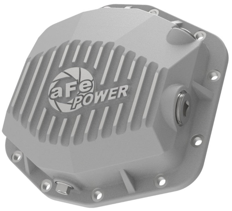 aFe POWER 2021 Ford Bronco w/ Dana M220 Differential Cover Raw Street Series w/ Machined Fins - Burkken Auto Parts