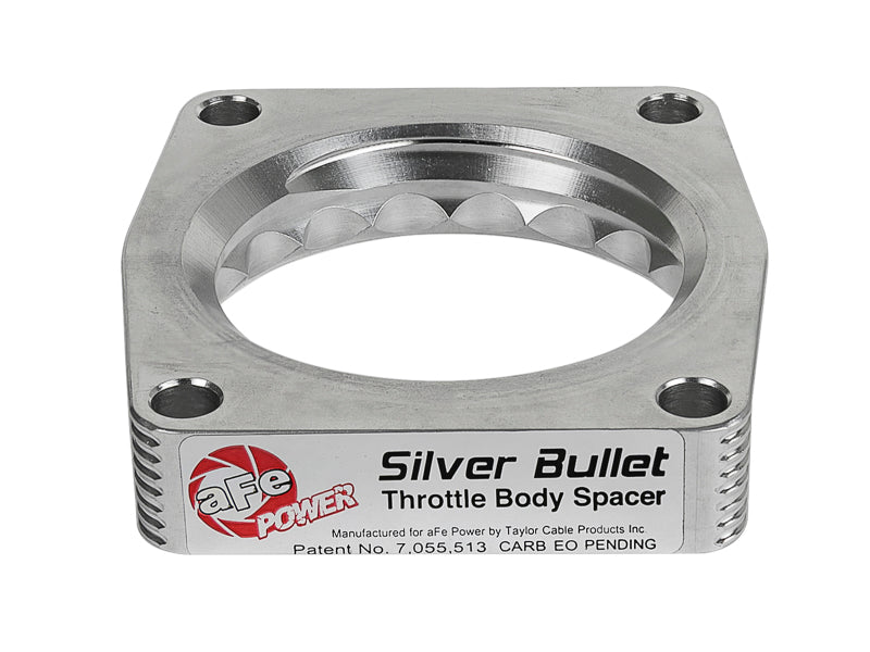 aFe Silver Bullet Throttle Body Spacer TBS 17-19 Nissan Patrol (Y61) I6-4.8L - Burkken Auto Parts