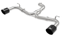 aFe 18-20 VW GTI (MK7.5) 2.0L MACH Force-Xp 3in to 2.5in 304 SS Axle-Back Exhaust System-Black Tips - Burkken Auto Parts