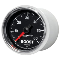 Autometer GS 52mm 0-60 psi Mechanical Boost Gauge - Burkken Auto Parts