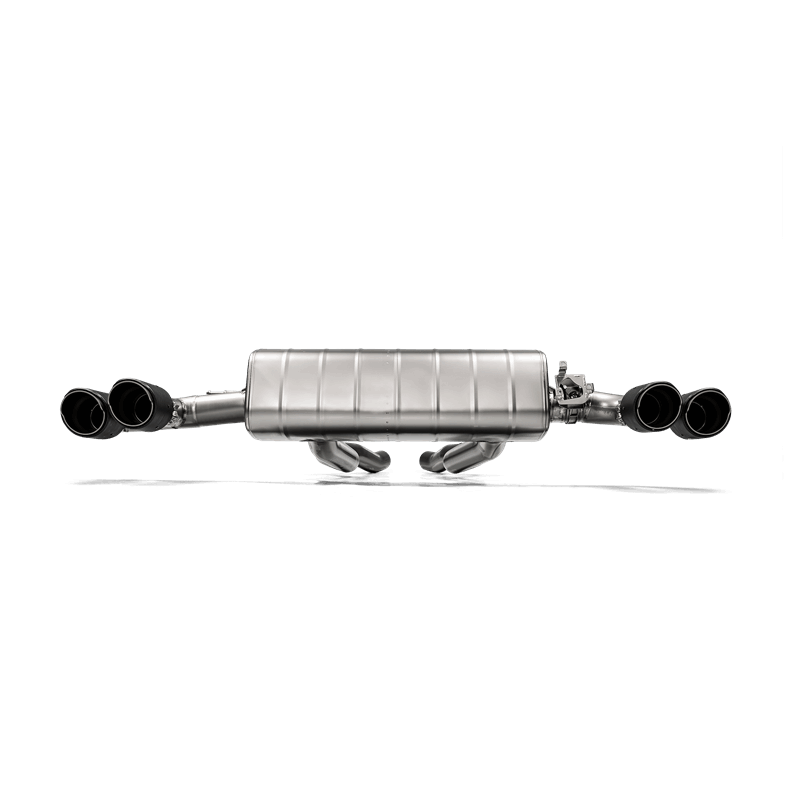 Akrapovic 2019 BMW Z4 M40i (G29) Slip-On Line (Titanium) w/Carbon Fiber Tips - Burkken Auto Parts