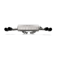 Akrapovic 2019 BMW Z4 M40i (G29) Slip-On Line (Titanium) w/Carbon Fiber Tips - Burkken Auto Parts