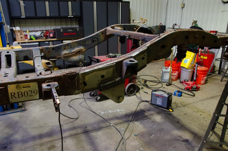 Rust Buster 06-10 Hummer H3 Leaf Spring Frame Section - Right