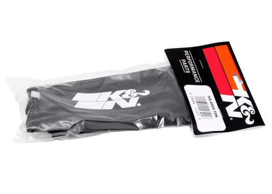 K&N Drycharger Wrap Black 251mm L 181mm W - Burkken Auto Parts
