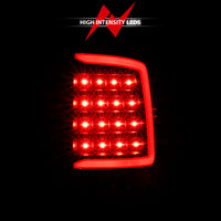 ANZO 2009-2018 Dodge Ram 1500 LED Taillight Plank Style Black w/Clear Lens - Burkken Auto Parts