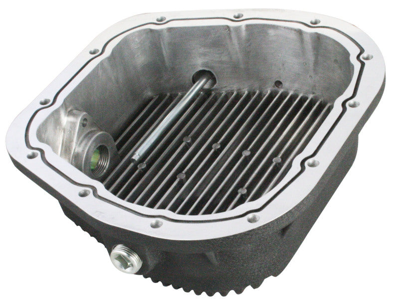 aFe Power Rear Diff Cover (Machined) 12 Bolt 9.75in 97-16 Ford F-150 w/ Gear Oil 4 QT - Burkken Auto Parts