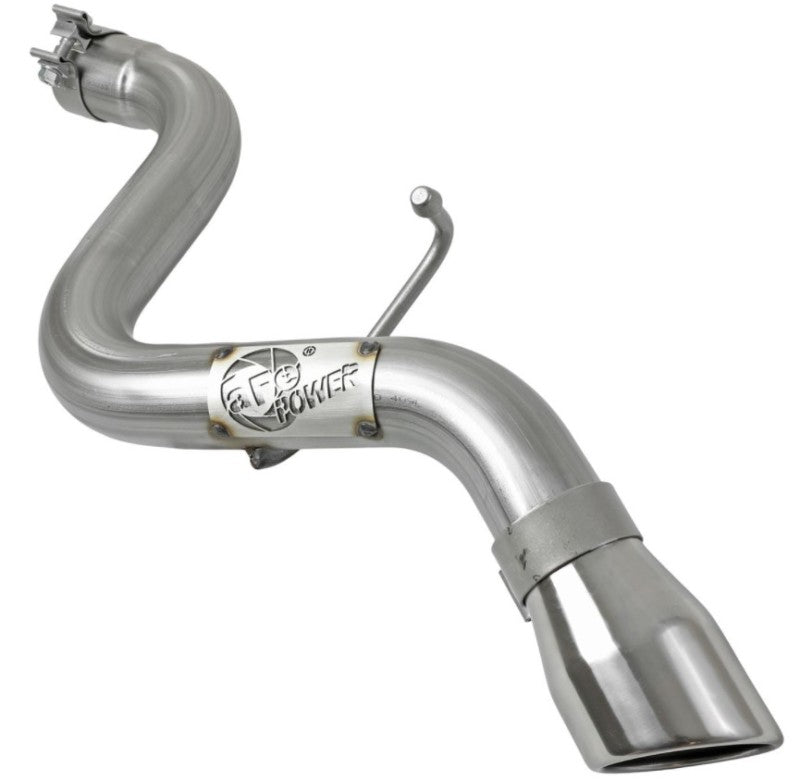 aFe MACH Force-Xp Axle-Back Exhaust System w/Polished Tip 18-20 Jeep Wrangler L4-2.0T / V6-3.6L - Burkken Auto Parts