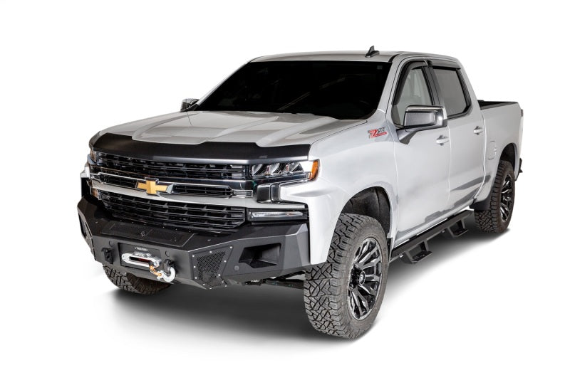 Husky Liners 17-19 Chevy Silverado 2500/3500 Aeroskin - Matte Black - Burkken Auto Parts