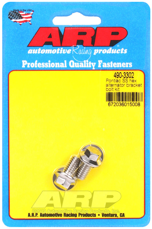 ARP Pontiac SS Hex Alternator Bracket Bolt Kit - Burkken Auto Parts