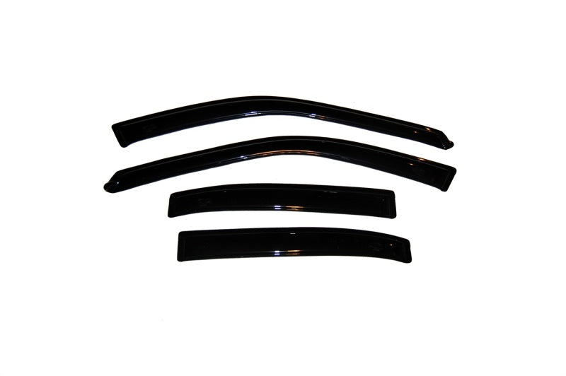 AVS 95-99 Nissan Maxima Ventvisor Outside Mount Window Deflectors 4pc - Smoke - Burkken Auto Parts