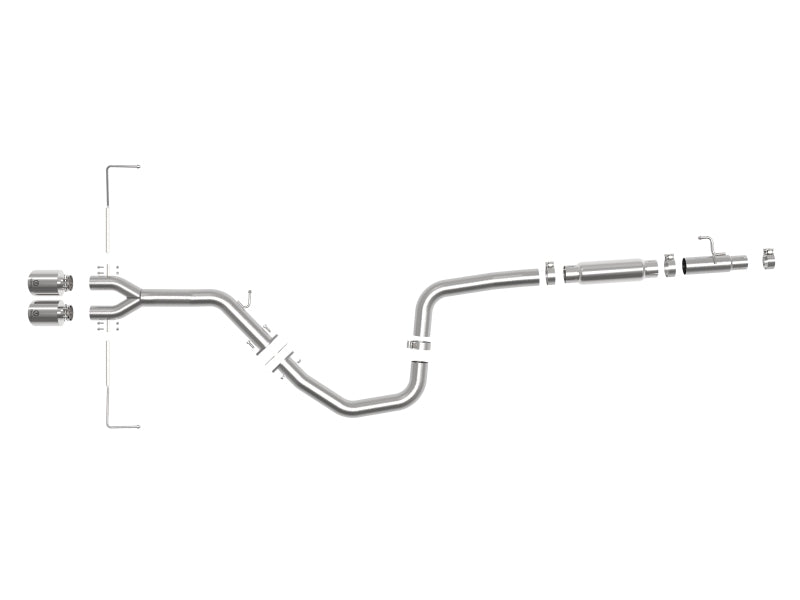 aFe Takeda Exhaust Cat-Back 19-20 Hyundai Veloster 304SS Polished Dual Tips Exhaust - Burkken Auto Parts