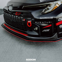 Seibon 2023+ Toyota GR Corolla MB-Style Carbon Fiber Front Lip - Burkken Auto Parts
