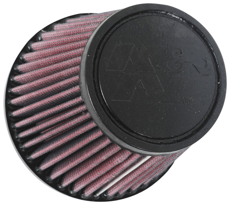 K&N Universal Clamp-On Air Filter 3-1/8in FLG / 4-15/16in B / 3-1/2in T / 4-3/8in H - Burkken Auto Parts