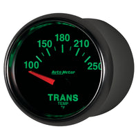 Autometer GS 52mm 100-250 Degree F Short Sweep Electronic Transmission Temperature Gauge - Burkken Auto Parts