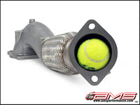 AMS Performance 08-15 Mitsubishi EVO X Widemouth Downpipe w/Turbo Outlet Pipe - Burkken Auto Parts