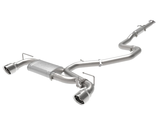 aFe Hyundai Veloster N 21-22 L4-2.0L (t) Takeda Cat-Back Exhaust System- Polished Tips - Burkken Auto Parts