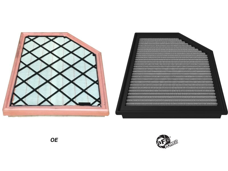 aFe 22-24 Ford Bronco Raptor V6-3.0L (tt) Magnum FLOW OE Replacement Pro DRY S Air Filter - Burkken Auto Parts