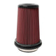 Injen 8-Layer Oiled Cotton Gauze Air Filter w/ Twist Lock - 4in ID / 6in Base / 7.75in H