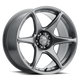 Kansei K11G Tandem 15x7in / 4x100 BP / 25mm Offset / 73.1mm Bore - Gunmetal Wheel - Burkken Auto Parts