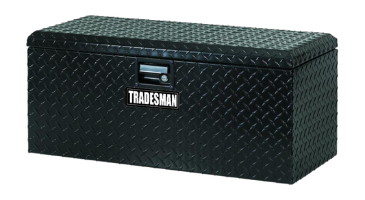 Tradesman Aluminum ATV Flush Mount Storage Box (36in.) - Black