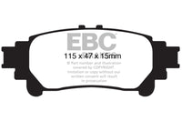 EBC 13+ Lexus GS350 3.5 RWD Greenstuff Rear Brake Pads - Burkken Auto Parts