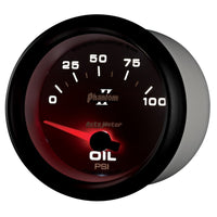 Autometer Phantom II 2 5/8in 0-100 PSI Short Sweep Electronic Oil Pressure Gauge - Burkken Auto Parts