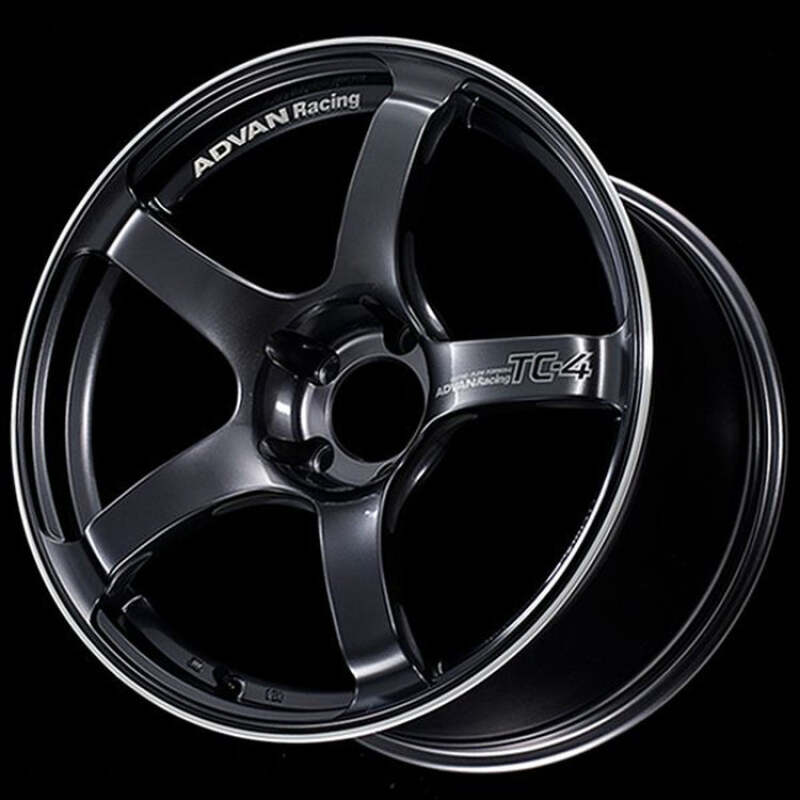 Advan TC4 16x8.0 +35 5-114.3 Racing Gunmetallic Wheel (No Ring) - Burkken Auto Parts