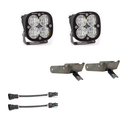 Baja Designs 99-10 Ford Super Duty Fog Squadron Pro Fog Pocket Kit - Burkken Auto Parts