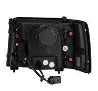 AlphaRex 92-96 Ford F-Series/Bronco PRO-Series Proj Headlights Alpha-Blk w/Seq. Sig & DRL - Burkken Auto Parts