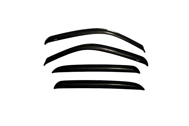 AVS 02-06 Cadillac Escalade EXT Ventvisor Outside Mount Window Deflectors 4pc - Smoke - Burkken Auto Parts
