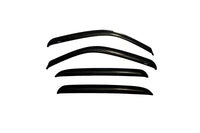 AVS 02-06 Cadillac Escalade EXT Ventvisor Outside Mount Window Deflectors 4pc - Smoke - Burkken Auto Parts