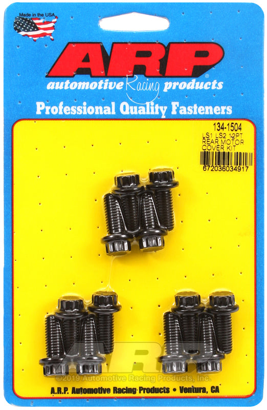 ARP LS1/LS2 12 Pt Rear Motor Cover Bolt Kit - Burkken Auto Parts
