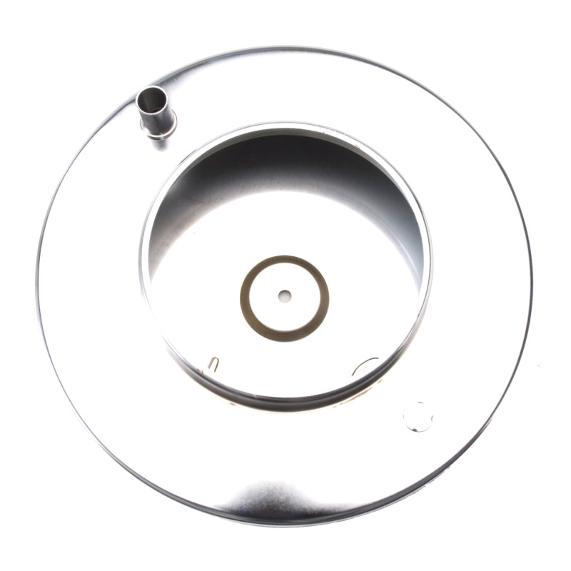 Edelbrock Air Cleaner Pro-Flo Series Round Steel Top Paper Element 10In Dia X 3 5In Chrome - Burkken Auto Parts