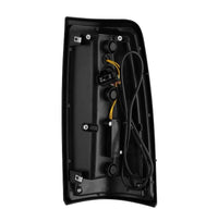 AlphaRex 99-06 Chevrolet Silverado Sierra LUXX-Series LED Tail Lights Alpha-Black - Burkken Auto Parts