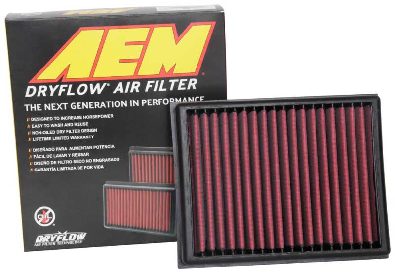 AEM Induction 15-17 Nissan NP300 2.3L DryFlow Air Filter - Burkken Auto Parts