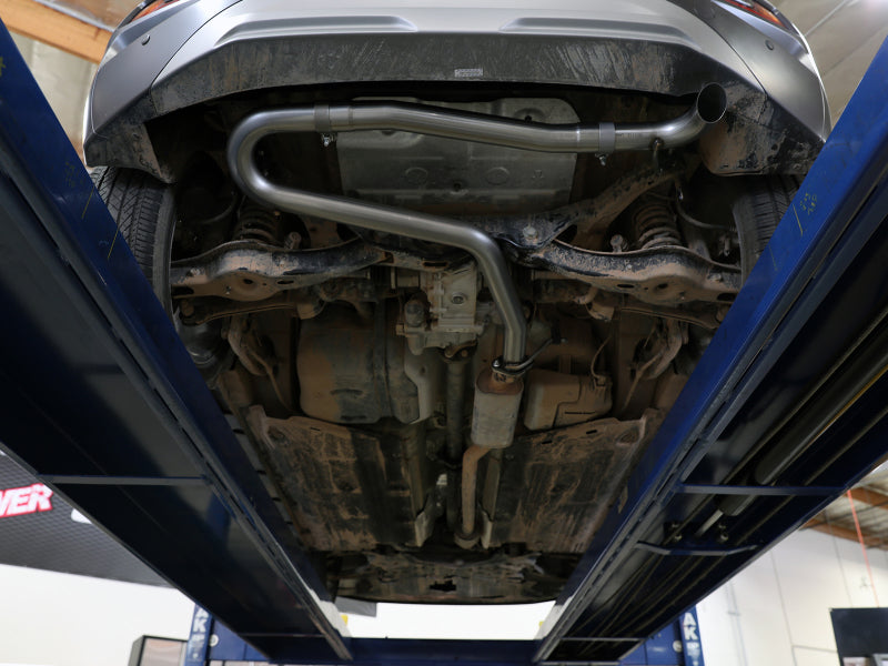 aFe Takeda 2-1/2in 304 SS Axle-Back Exhaust (No Muffler) 18-21 Hyundai Kona L4 1.6L (t) - Burkken Auto Parts