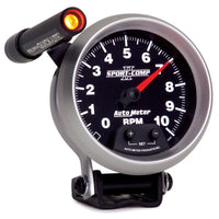 Autometer Sport-Comp II Quick Lite 3 3/4in 10K RPM Pedestal Tachometer - Burkken Auto Parts