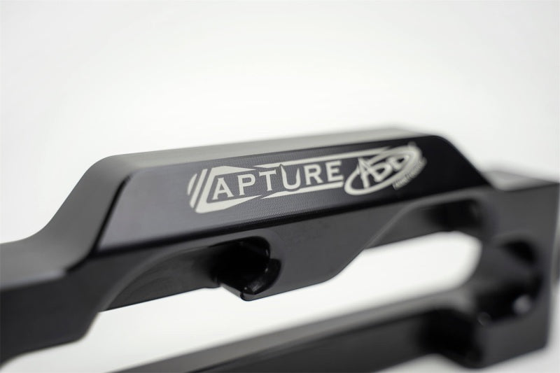Addictive Desert Designs 1-5/16in Winch Fairlead Plate w/ Recessed Round End Hook - Black - Burkken Auto Parts